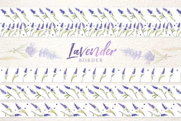 Lavender Watercolor png Digital