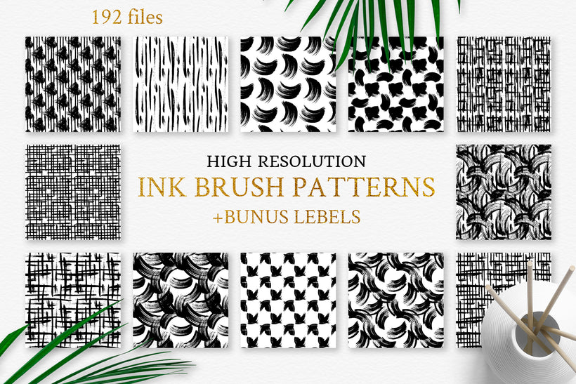 Watercolor Patterns and clipart for your next creation