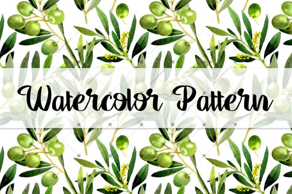 Olives Watercolor Png Clipart Digital