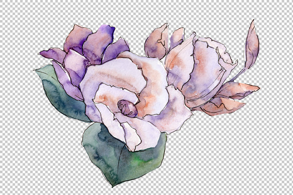 Bouquet Paint summer watercolor png