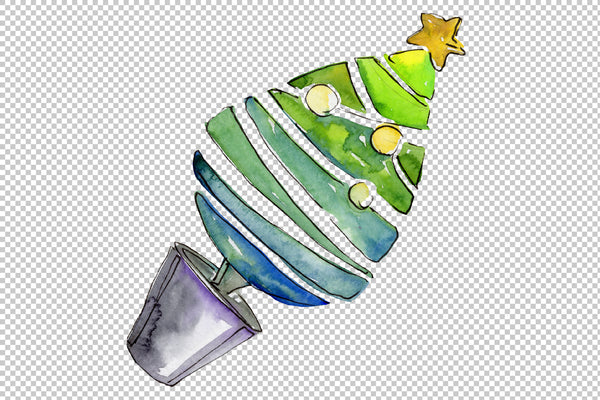 Christmas sweets watercolor png