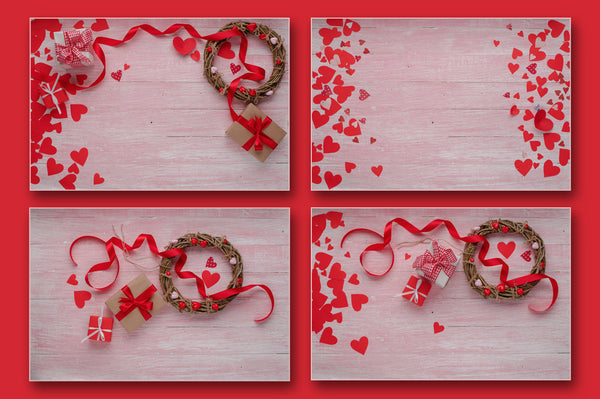 Valentines Day love celebration JPG set