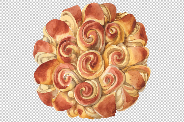 Bakery products Watercolor png