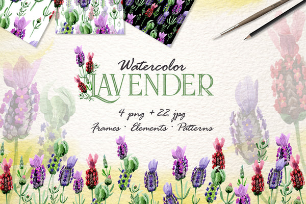 lavender Watercolor png