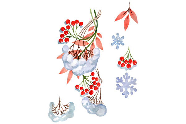 Eastern ornament watercolor png