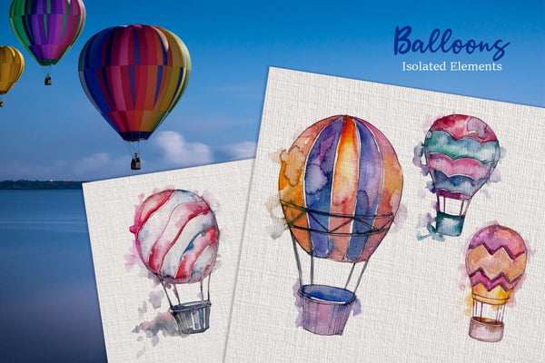 Dreamers on hot air balloons! Digital