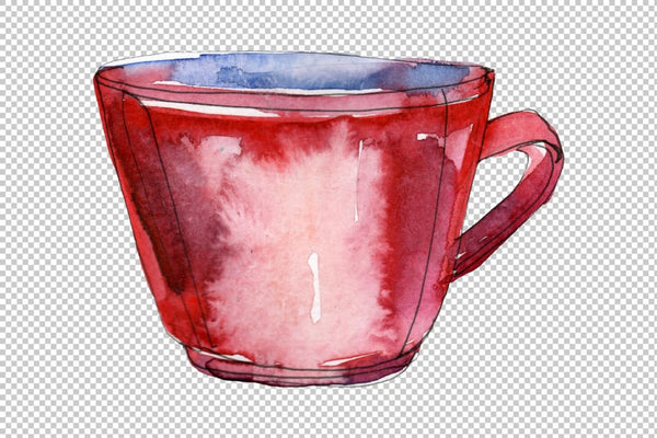 Drinks tea ceremony Watercolor png Flower