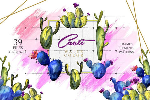 Feel Desert With 39 Cacti Png Clipart Digital