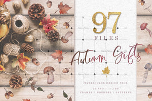 Huge Set Of 97 Autumn Gifts Digital