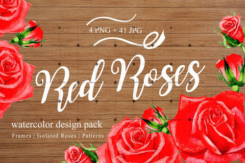 Lovely Clipart Of 45 Png Red Roses Digital
