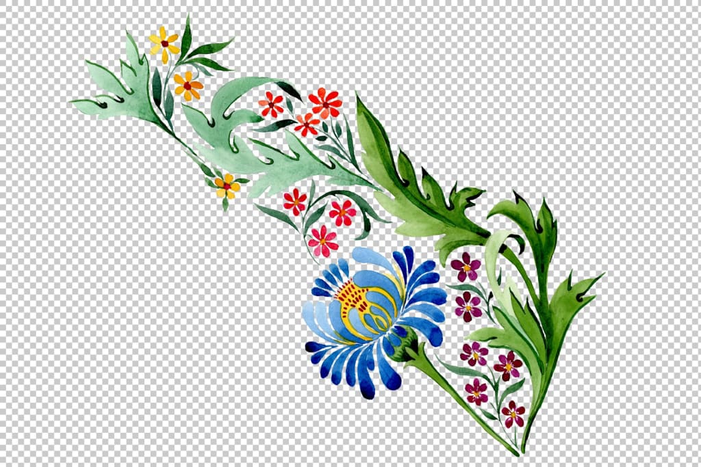 Ornament floral