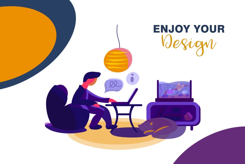 Remote Work Vector Image Remote work Vector Set – WatercolorPNG